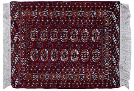 BOUKHARA Russia-TurkmanistanDi vecchia manifattura. Anni '20.Cm. 119x88, mq....