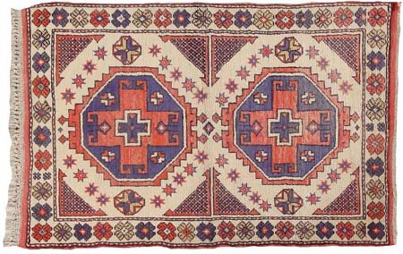 ANATOLIA Turchia centrale (Reg. Anatolia)Di vecchia manifattura.Cm. 126x86,...