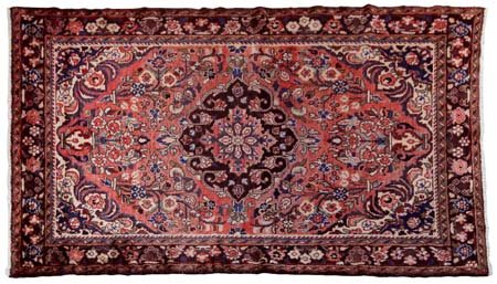 LILIAN Persia occidentale (Reg. Markazi)Di vecchia manifattura.Cm. 270x154,...