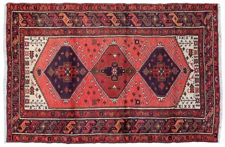 HAMADAN Persia occidentale (Reg. Hamadan)Di vecchia manifattura.Cm. 186x123,...