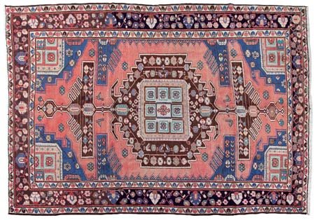 HAMADAN Persia occidentale (Reg. Hamadan)Di vecchia manifattura.Cm. 298x208,...