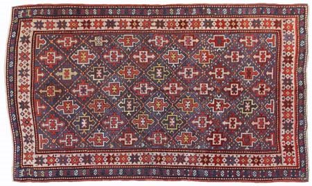 KAZAK Caucaso meridionale (Reg. Kazakistan)Di antica manifattura. 1890 ca.Cm....