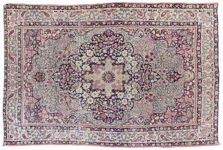 KIRMAN LAVER Persia meridionale (Reg. Kirman)Di antica manifattura. 1870/80...