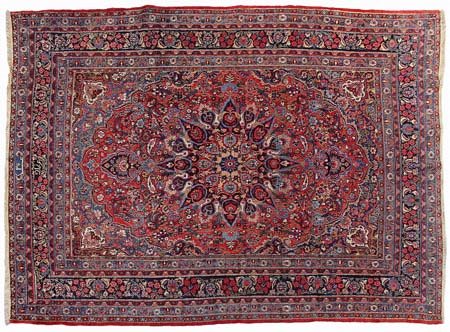 DOROKSH Persia orientale - (Meshed)Di antica manifattura. Firmato ad una...