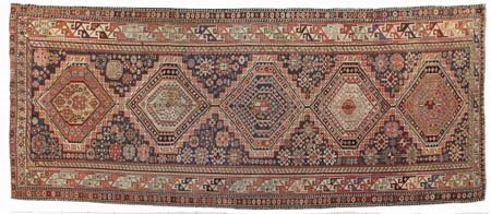 SHIRWAN Caucaso meridionale (Reg. Azerbaijan)Di antica manifattura. 1880...