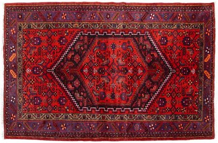 HAMADAN Persia occidentale (Reg. Hamadan)Di vecchia manifattura.Cm. 210x138,...