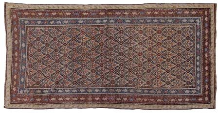 MALAYER Persia occidentale (Reg. Hamadan)Di antica manifattura. Fine '800.Cm....