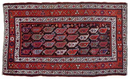 KAZAK Caucaso meridionale (Reg. Kazakistan)Di antica manifattura. Fine...