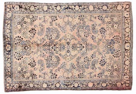 SAROUK Persia occidentale (Reg. Markazi)Di antica manifattura. 1890 ca.Cm....