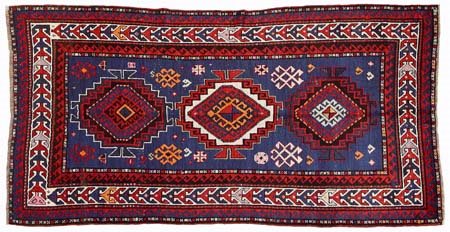 KAZAK Caucaso meridionale (Reg. Kazakistan)Di antica manifattura. 1910 ca.Cm....