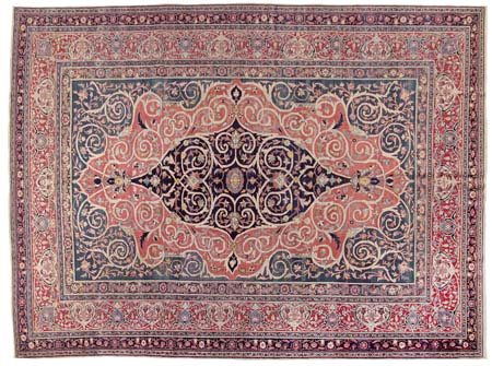 TABRIZ Persia setten. (Reg. Azerbaijan orien.)Di antica manifattura. Fine...