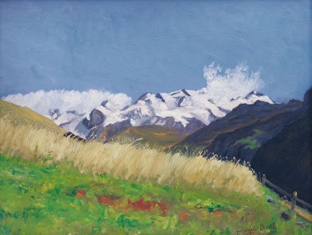 BALBI ANGELO Genova 22/11/1872 - 31/12/1939Ultime neviolio su tavola cm....