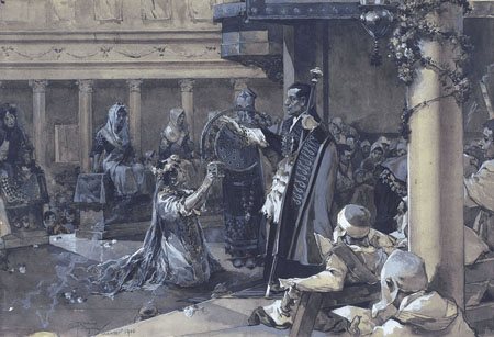 PELLEGRINI RICCARDO Milano 11/03/1863 - Crescenzago 31/03/1934Scena di vita a...