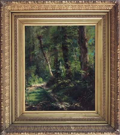 TOMINETTI ACHILLE Milano 01/10/1848 - Miazzina (No) 01/07/1917Sottobosco,...