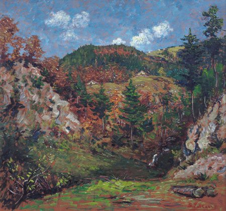 FERRARIS SEVERINO Prestinone di Craveggia (No) 05/09/1903La vallettaolio su...