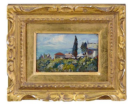 GHIVARELLO BENEDETTO Torino 13/08/1882 - Torino 12/12/1955Scorcio del...