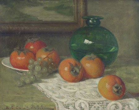 CAMPESTRINI ALCIDE ERNESTO Milano 1897 - Milano 1983Natura mortaolio su...