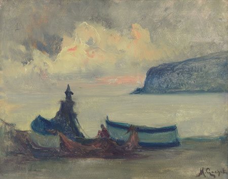 GACHET MARIO Torino 15/08/1879 - Castiglione Torinese 18/02/1981Pescatori a...