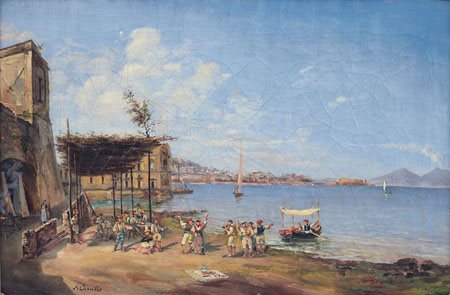 CARRILLO ACHILLE Avellino 24/08/1818 - Napoli 20/08/1880Festa a...