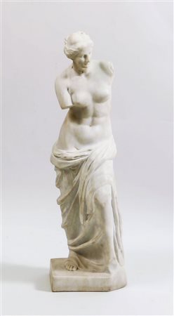VENERE DI MILO - APHRODITE OF MILOS scultura in marmo - marble, difetti h cm 49