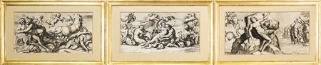 CARLO CESIO (1626-1686) Perseo e Andromeda, Trionfo di Galatea e Aurora e...