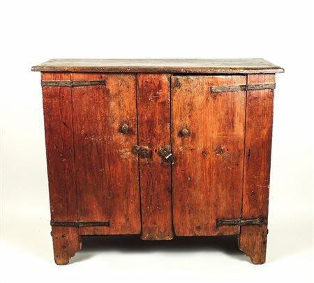 CREDENZA RUSTICA IN LEGNO TENERO - SOFTWOOD CABINET XVIII secolo - 18th...