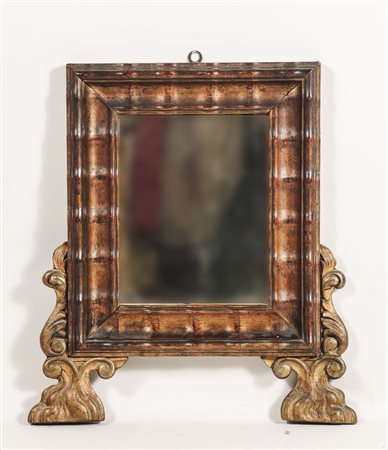 CARTAGLORIA IN LEGNO INTAGLIATO E DORATO - GILTWOOD ALTAR CARD cm 43x36