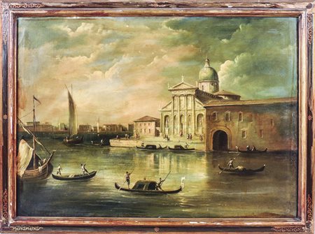 CHIESA DI SAN GIORGIO A VENEZIA - SAN GIORGIO CHURCH IN VENICE Scuola veneta...