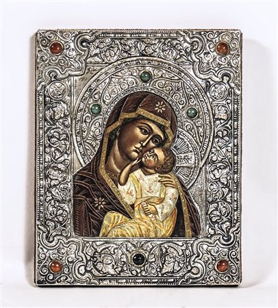 ICONA - ICON prima metà del XX secolo - first half of 20th Century olio su...