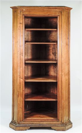 ANGOLIERA A GIORNO IN NOCE - WALNUT CORNER CABINET XVIII secolo - 18th...