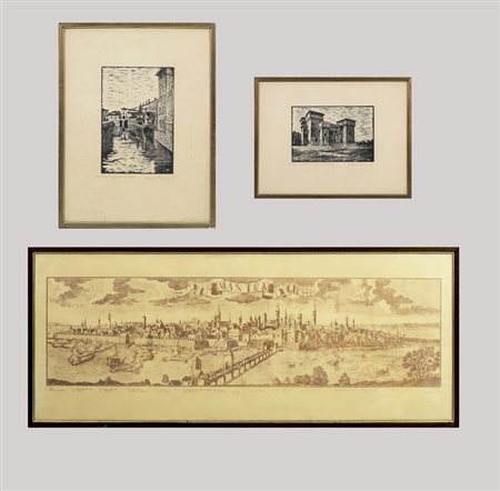 VEDUTE DI MANTOVA - MANTOVA VIEWS raccolta di incisioni - collection of...