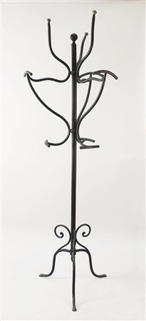 APPENDIABITI DA TERRA IN FERRO BATTUTO - WROUGHT IRON FLOOR COAT STAND h cm 206
