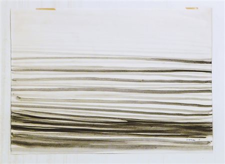 SERGIO SCATIZZI (1918-2009) Sabbie di fiume 1963 - River Sand tempera...