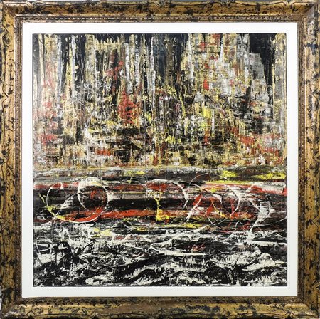 ANDREA STELLA Composizione - Composition acrilico su tela - acrylic on...