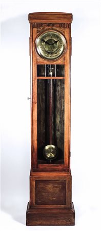 OROLOGIO A COLONNA IN NOCE - WALNUT LONGCASE CLOCK inizio del XX secolo -...