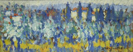 Dino Migliorini (Rignano sull’Arno, 1907 - Firenze, 2005) PAESAGGIO Olio su...