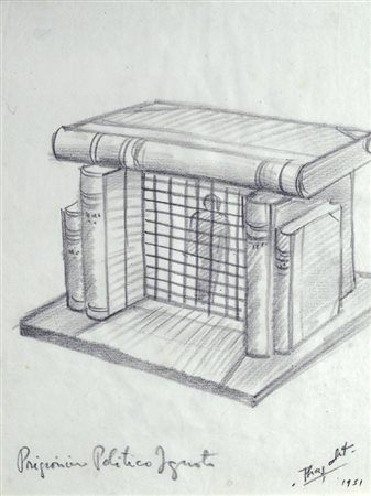 THAYAHT (Ernesto Michahelles) (Firenze, 1893 - Marina di Pietrasanta, 1959)...