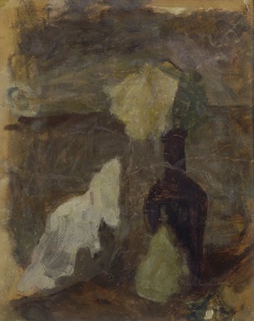 Ugo Capocchini (Barberino Val d’Elsa, 1901 - Firenze, 1980) NATURA MORTA Olio...