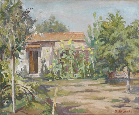 Raffaele De Grada (Milano, 1885 - 1957) PAESAGGIO DELLA VERSILIA, ANNI ‘30...