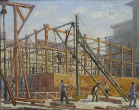 Aldo Saracchi CASSA DI RISPARMIO DELLE PP. LL. A MILANO, COSTRUZIONE DELLO...