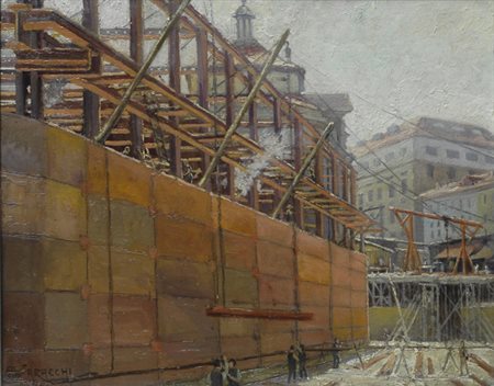 Aldo Saracchi CASSA DI RISPARMIO DELLE PP. LL. COSTRUZIONE DELLO SCAFO...