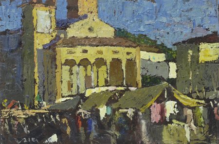 Giulio Salti (Barberino di Mugello, 1899 - Firenze, 1987) MERCATO...