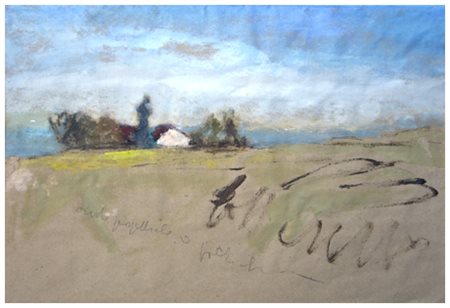 TONINO GOTTARELLI Imola 1920 – 2007 Senza titolo 1991 Olio e t.m. su carta...