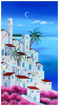 PAOLO DA NORCIA Caraglio 1953 Senza titolo (Notturno) 2007 Olio su tela...