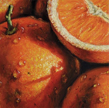 ALMA' CH Sarroch (Ca) 1956 Suzanne acrilici su tela 60x60 firma e titolo al...