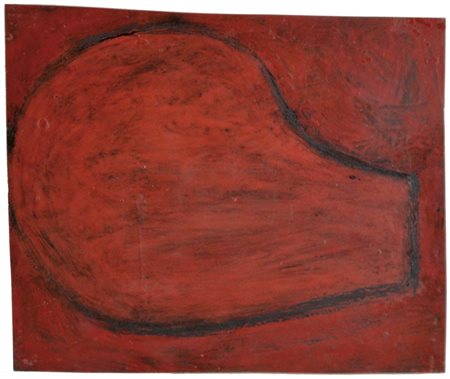 IACCHETTI PAOLO Milano 1953 senza titolo 1989 olio su carta 20x23 firma e...