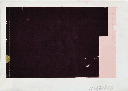 MONACHESI SANTE Roma 1910 - 1991 senza titolo (anni '40-50) collage su carta...