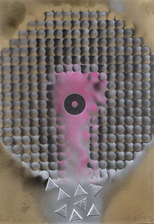 COSTALONGA FRANCO Venezia 1933 Destrutturazione 2002 tecnica mista e collage...