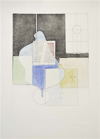 BONALUMI AGOSTINO Vimercate 1935 - 2013 senza titolo 1983 acquaforte...