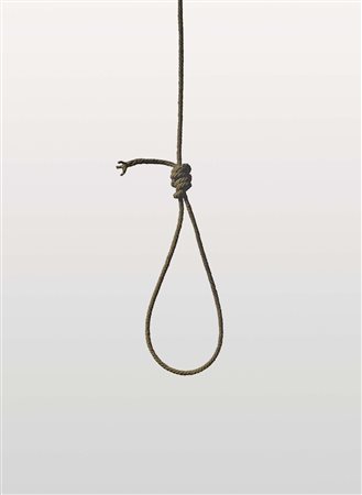 PISTOLETTO MICHELANGELO Biella 1933 Cappio (1973) serigrafia su foglio di...